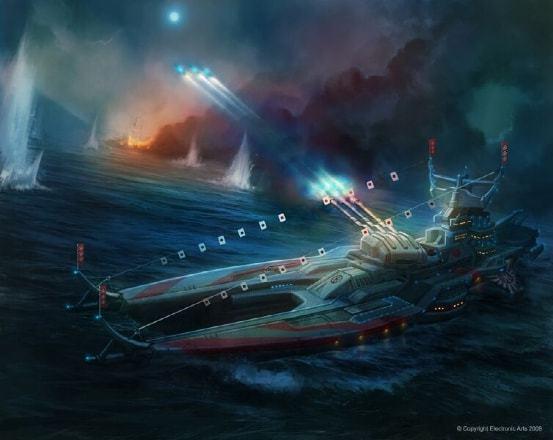 红警3制海权争夺战:详解各种舰船及战术运用