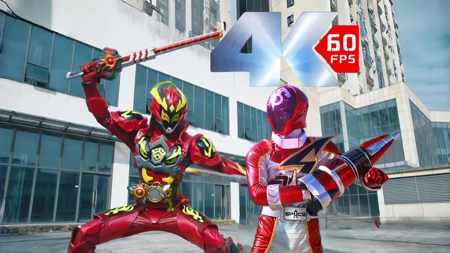 热血沸腾！铠甲红警蓝警的终极对决！