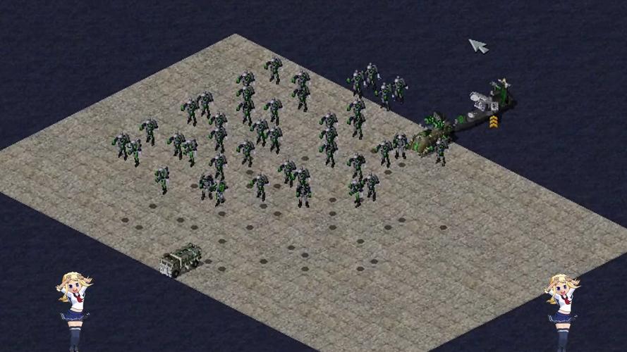 红警高手都在用!高效的兵力聚集方法