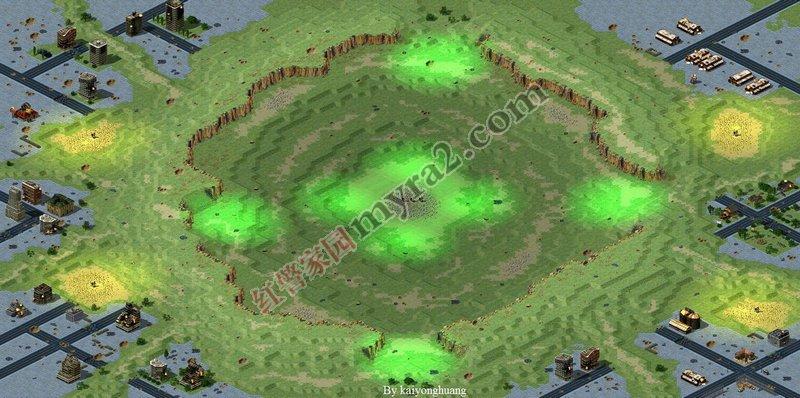 红警游戏金矿地图推荐：高收益地图，助你快速发展