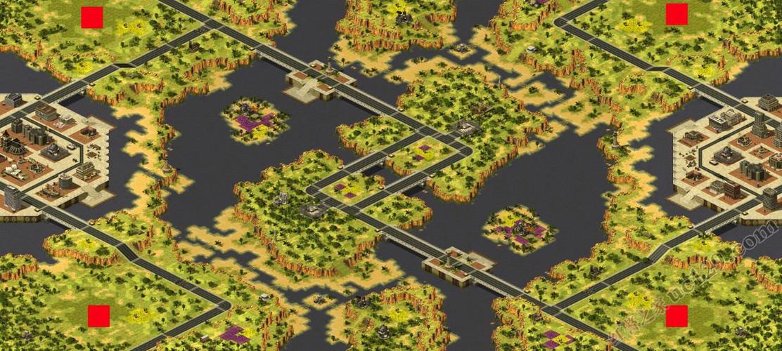 红警2尤里复仇草地地图：全新游戏体验，绿意盎然