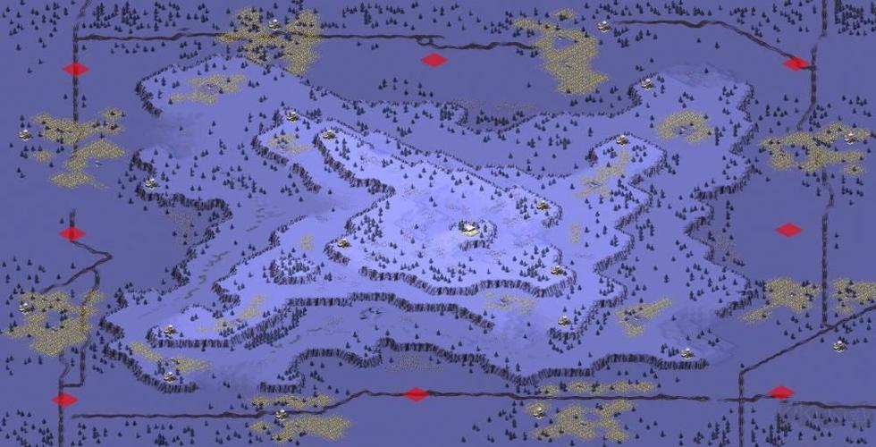 红警2共和国之辉地图大全：单机联机地图推荐